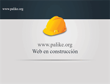 Tablet Screenshot of palike.org